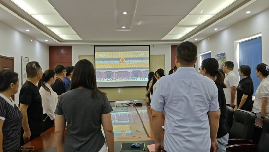五分公司黨總支：弘揚抗戰精神 凝聚奮進合力