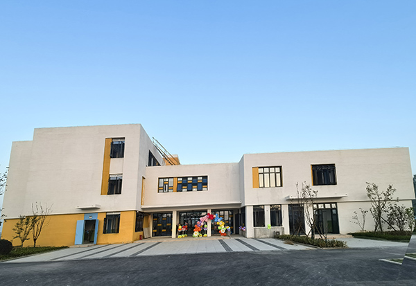 八分公司任橋鎮中心幼兒園項目部誠信護航順利開園